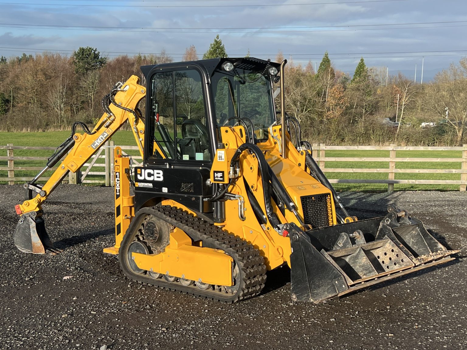 Jcb 1cxt Hf Tracked Backhoe Loader For Sale Dewhurst Agricultural