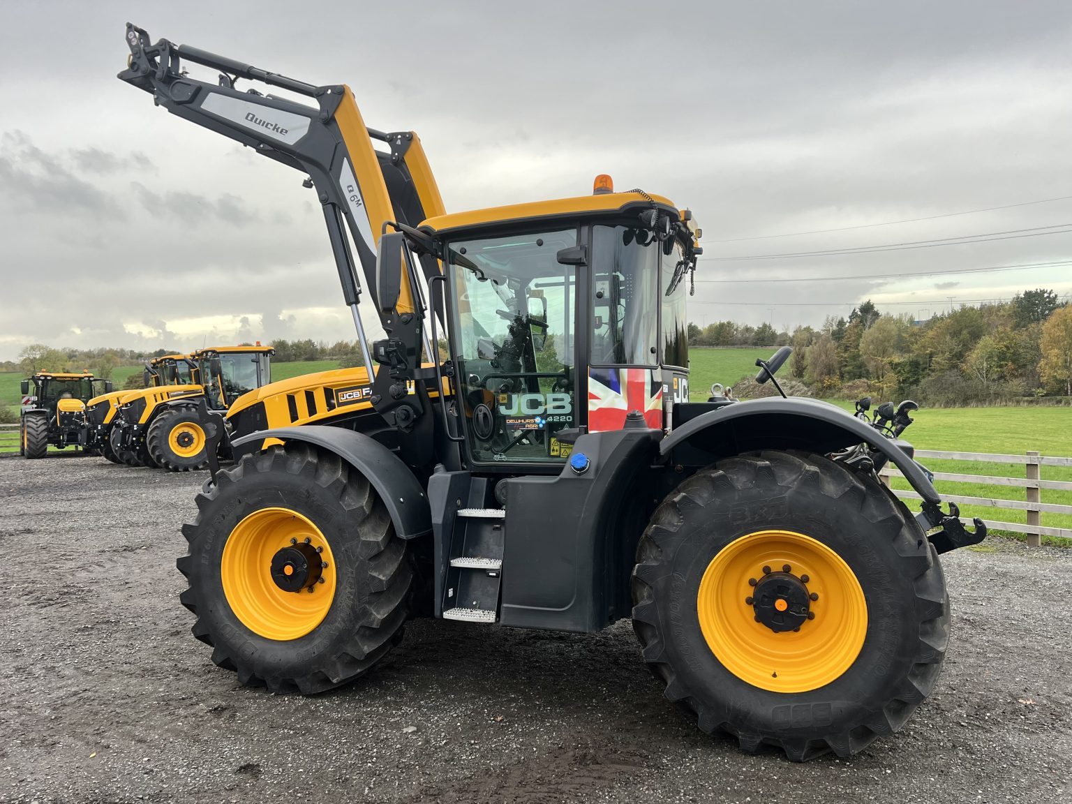 2020 Jcb Fastrac 4220 Wft Cw Quicke Q6m Front Loader For Sale