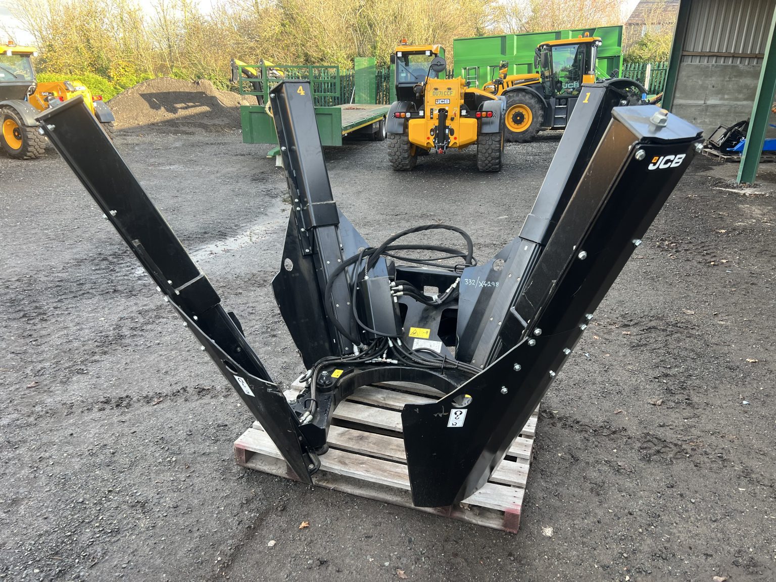 Unused JCB TS44 Hydraulic Tree Spade For Sale Dewhurst Agricultural