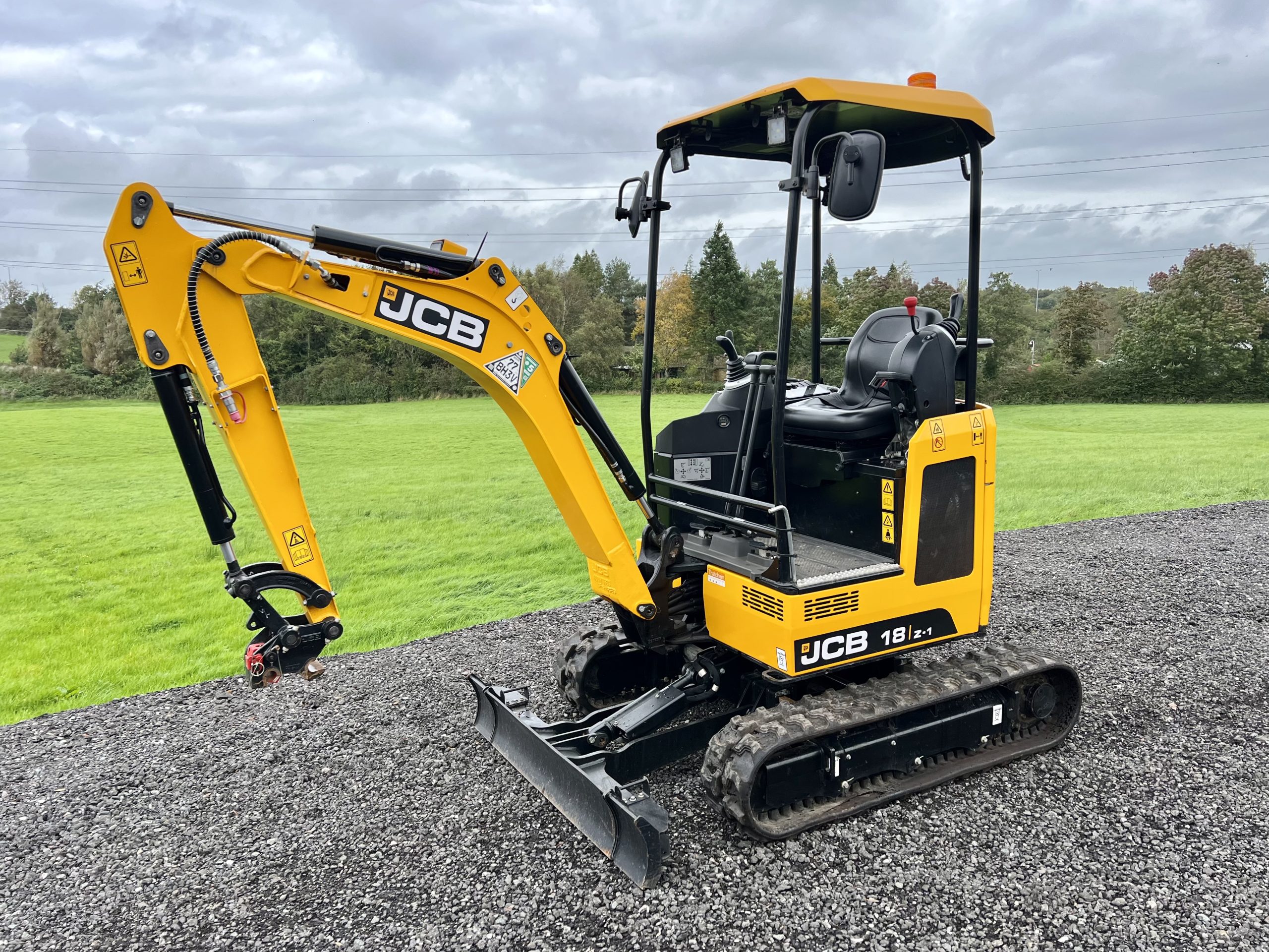 2023 JCB 18Z-1 Mini Excavator For Sale - Dewhurst Agricultural